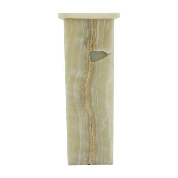 Indomarmer Square Lampe Aus Onyx Höhe 55 cm