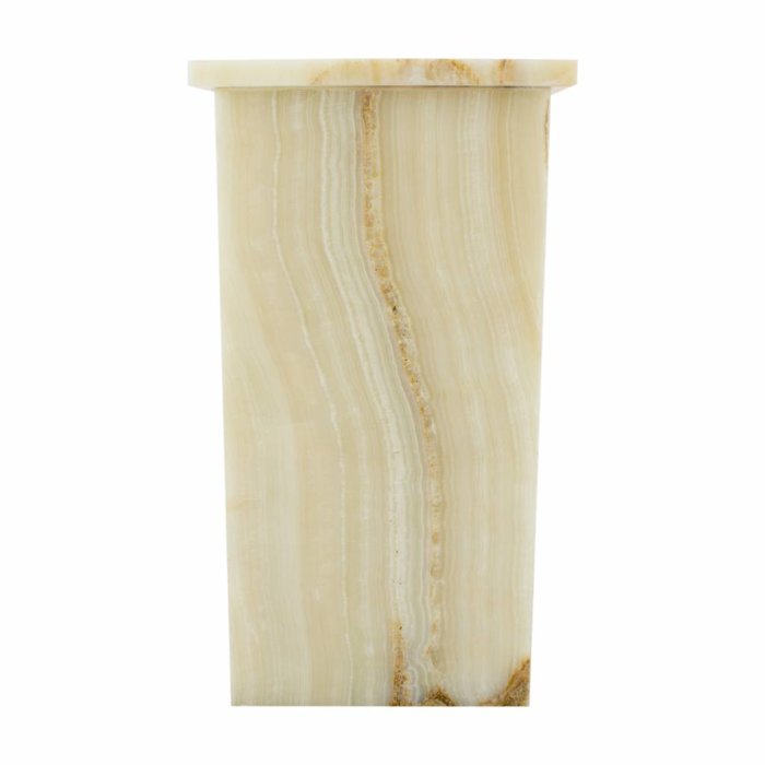 Indomarmer Square Lamp Onyx Hoogte 52 cm