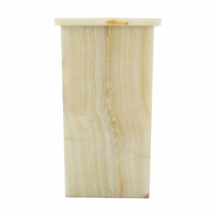 Indomarmer Square Lampe Aus Onyx Höhe 52 cm