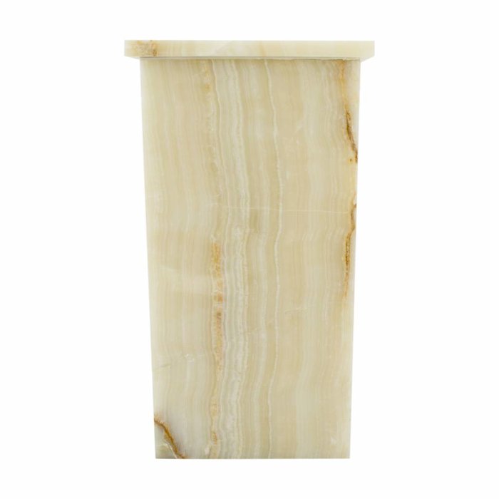 Indomarmer Square Lamp Onyx Hoogte 52 cm
