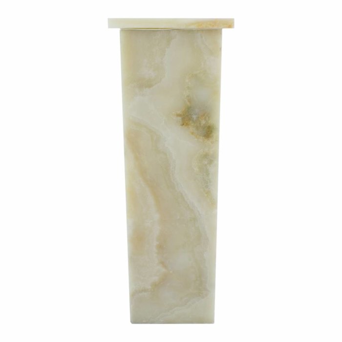 Indomarmer Square Lamp Onyx Hoogte 62 cm