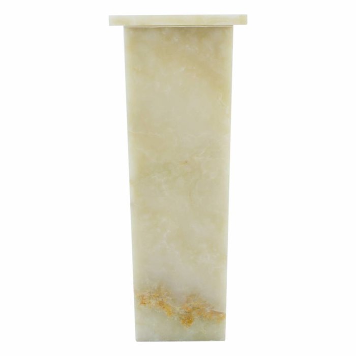 Indomarmer Square Lampe Aus Onyx Höhe 62 cm