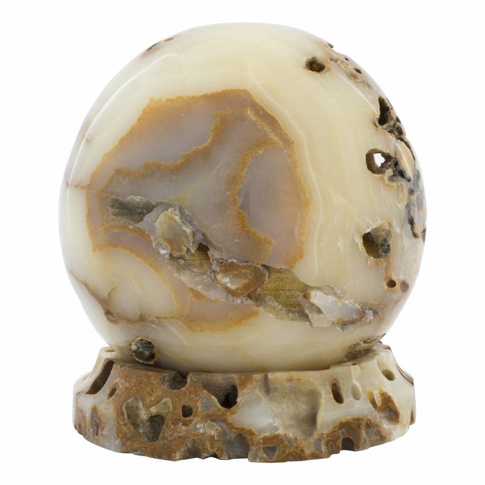 Indomarmer Ball lamp Onyx