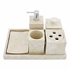 6-piece marble bath set Vania