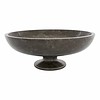 Indomarmer Black Marble Fruit bowl with foot Ø 40 cm