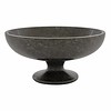 Black Marble Fruit bowl with foot Ø 25cm