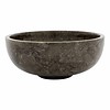 Indomarmer Fruitschaal van Zwart Marmer 25 cm