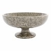 Indomarmer Gray Marble Fruit bowl with foot Ø 25 cm