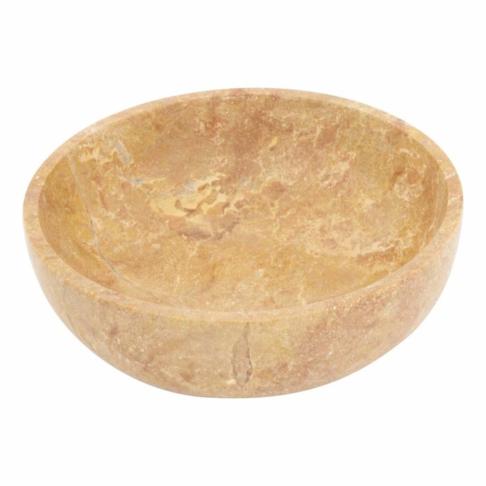 Indomarmer Java Rose Marble Fruit bowl Ø 25 cm