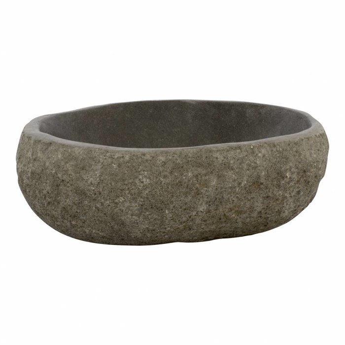 Indomarmer Fruitschaal van Riviersteen 25/35 cm