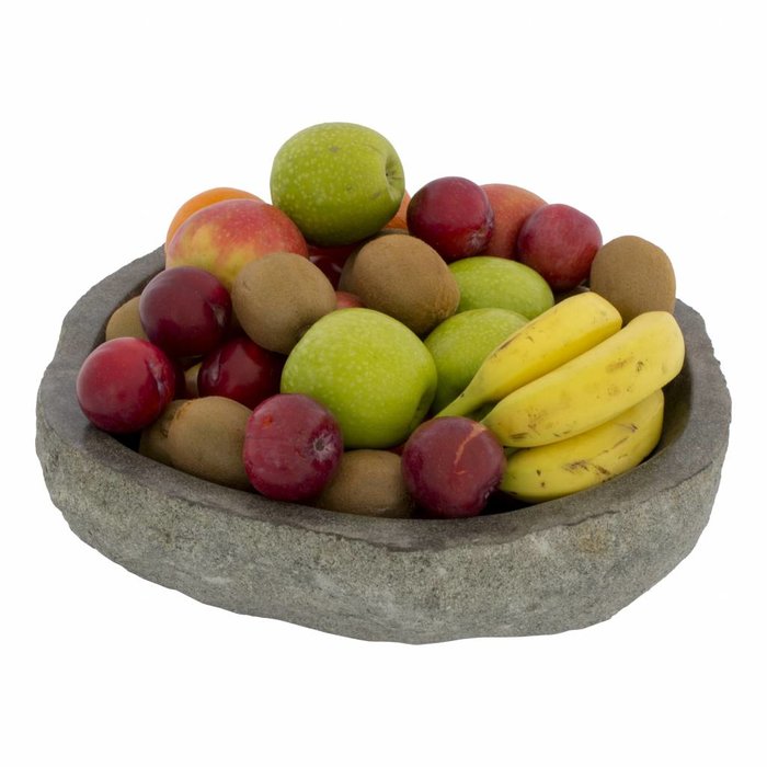 Indomarmer River Stone Fruit Bowl Ø 40/50 cm