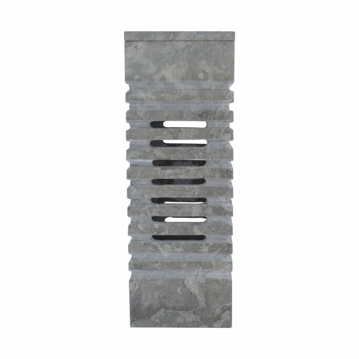 Indomarmer Square Lamp Grijs Marmer
