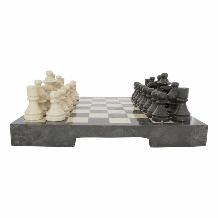 Indomarmer Schaakbord Marmer 40x40cm Model  2