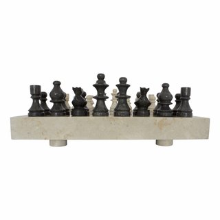 Indomarmer Schachbrett aus Marmor 45x45cm Modell 3