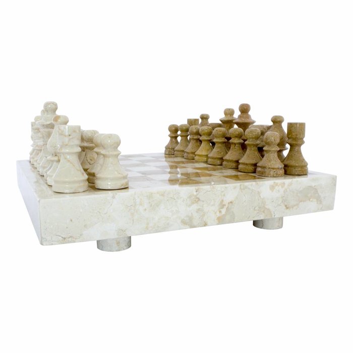 Indomarmer Marble Chessboard 40x40cm Model 5