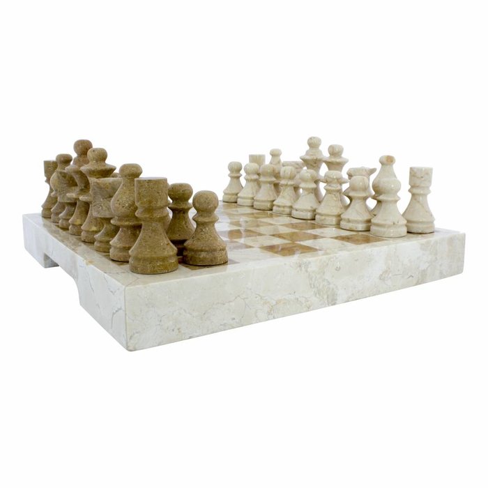 Indomarmer Schaakbord Marmer 40x40cm Model 6