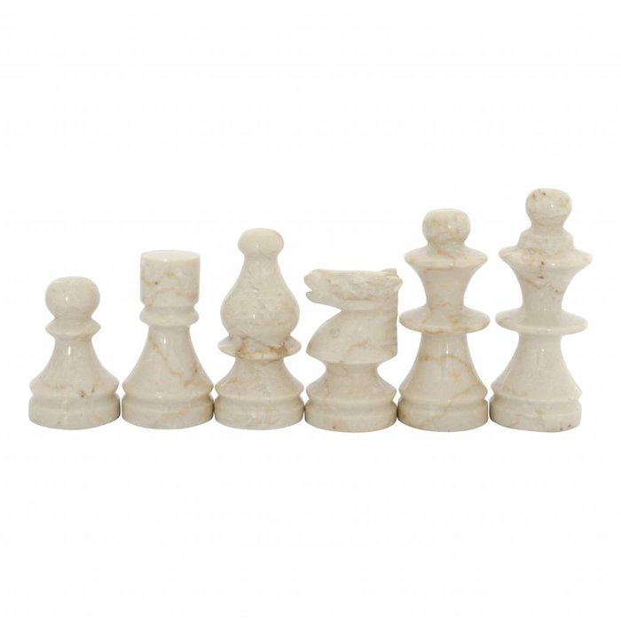 Indomarmer Marble Chessboard 45 x 45 cm Model 1