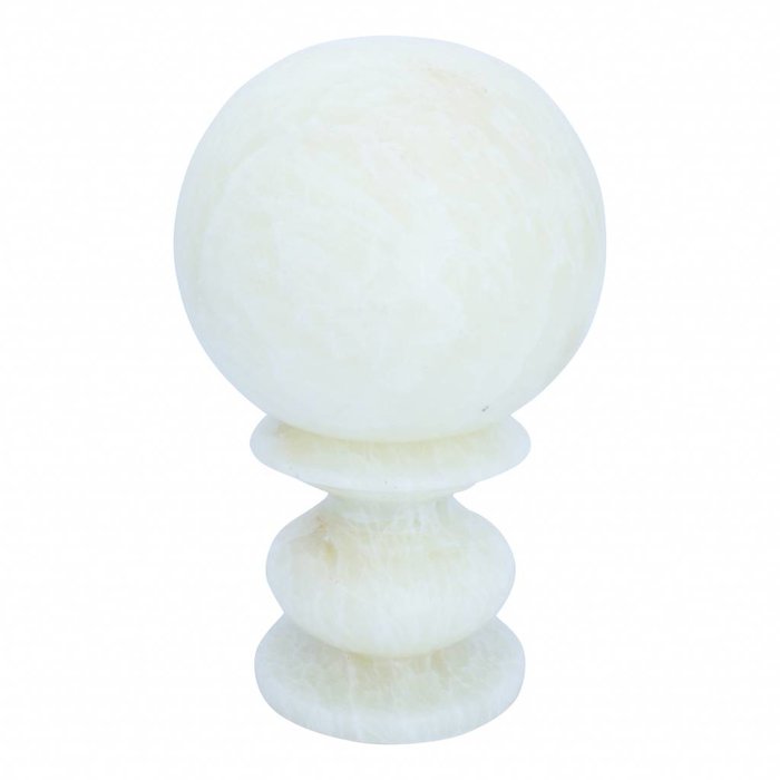 Indomarmer Kugel Lampe Onyx