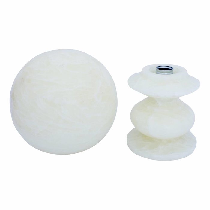 Indomarmer Sphere Lamp Onyx