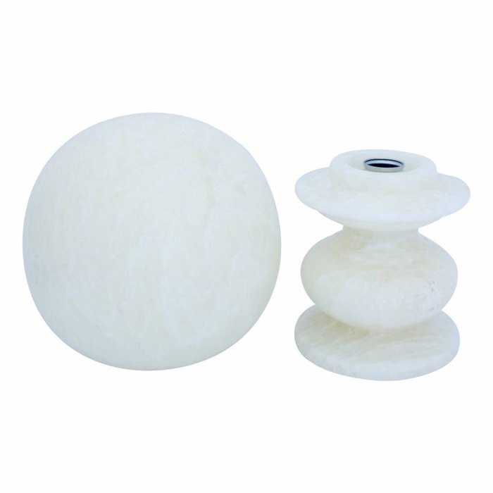 Indomarmer Sphere Lamp Onyx