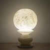 Indomarmer Kugel Lampe Onyx