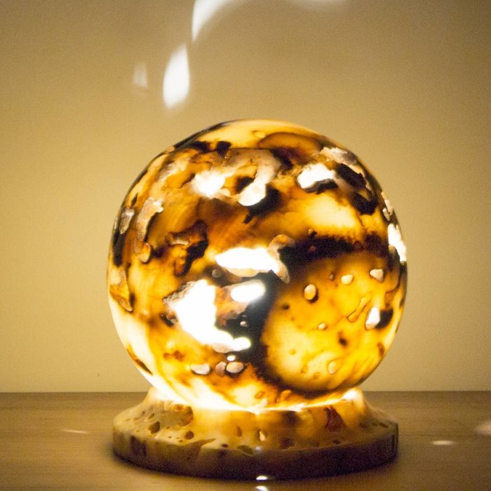 Indomarmer Bal lamp Onyx