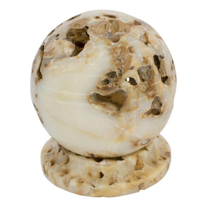 Indomarmer Ball lamp Onyx
