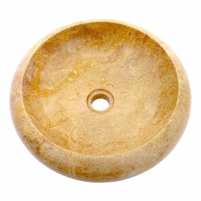 Indomarmer Red Marble Wash bowl Donut Ø 40 x H 12 cm