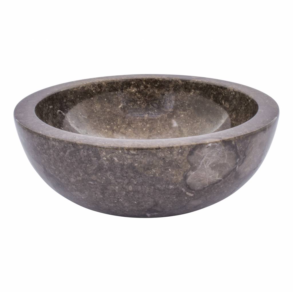 Indomarmer Gray Marble Wash bowl Ø 40 x H 15 cm