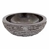 Waskom Marmo Zwart Marmer Ø 40 x H 15 cm