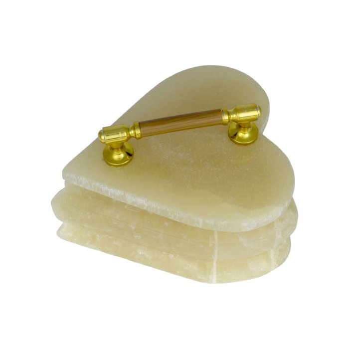 Indomarmer Doosje van Onyx Hart