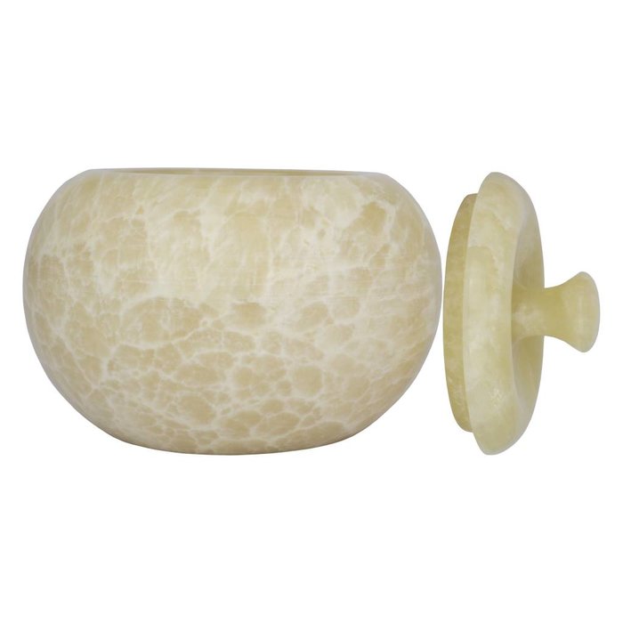 Indomarmer Canister H14cm Ø12cm