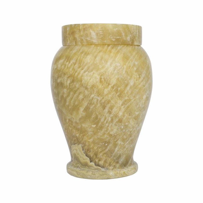 Indomarmer Pot Met Deksel H17cm Ø12cm