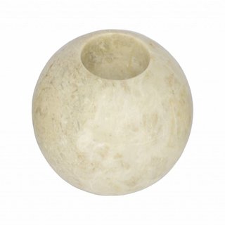 Indomarmer Cream Marble Tea light holder H10 Ø10