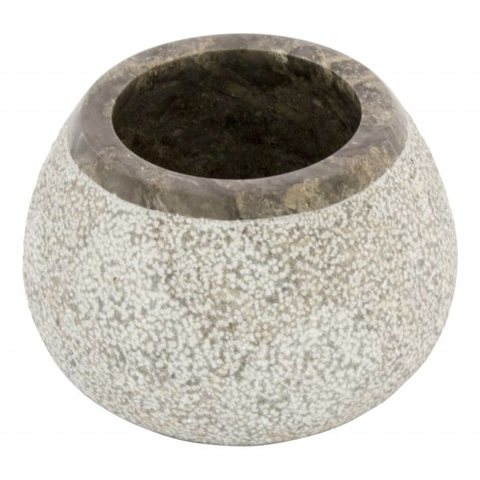 Indomarmer 5-Piece Gray Marble Bath Set Arya