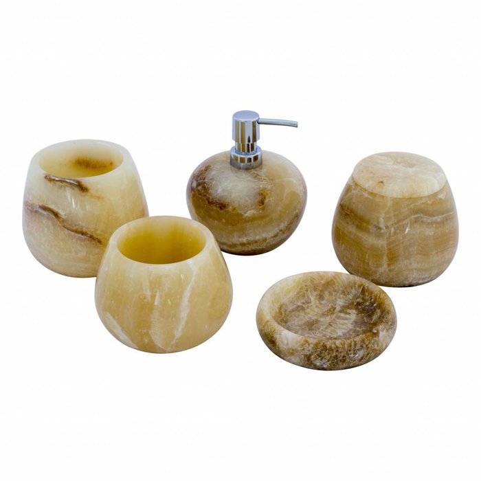 Indomarmer Onyx Toiletborstelhouder Senja