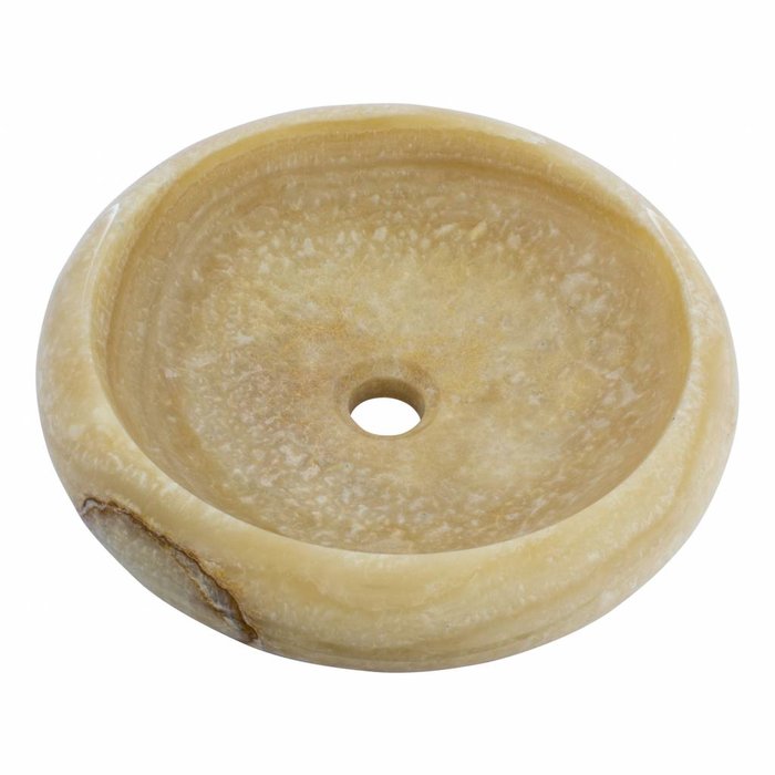 Indomarmer Onyx Wash bowl Donut Ø 40 x H 12 cm