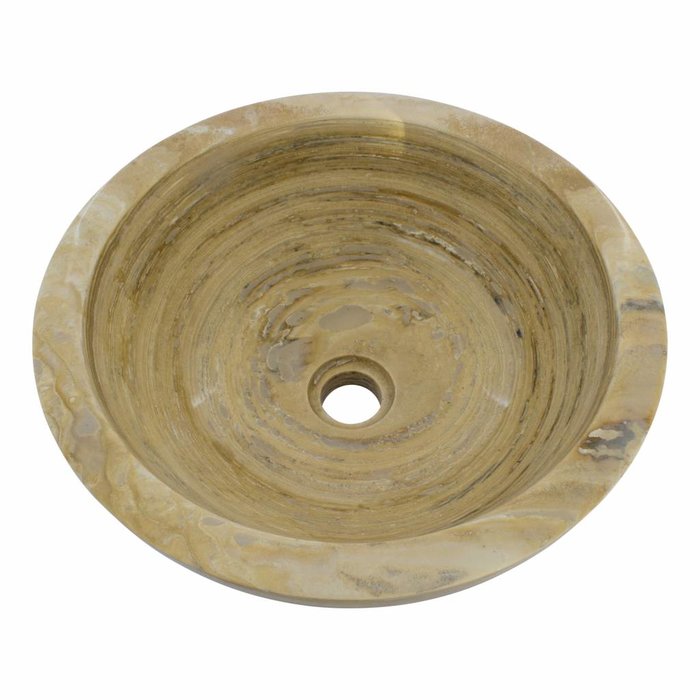 Indomarmer Sunset Onyx Waskom Ø 40 x H 15 cm