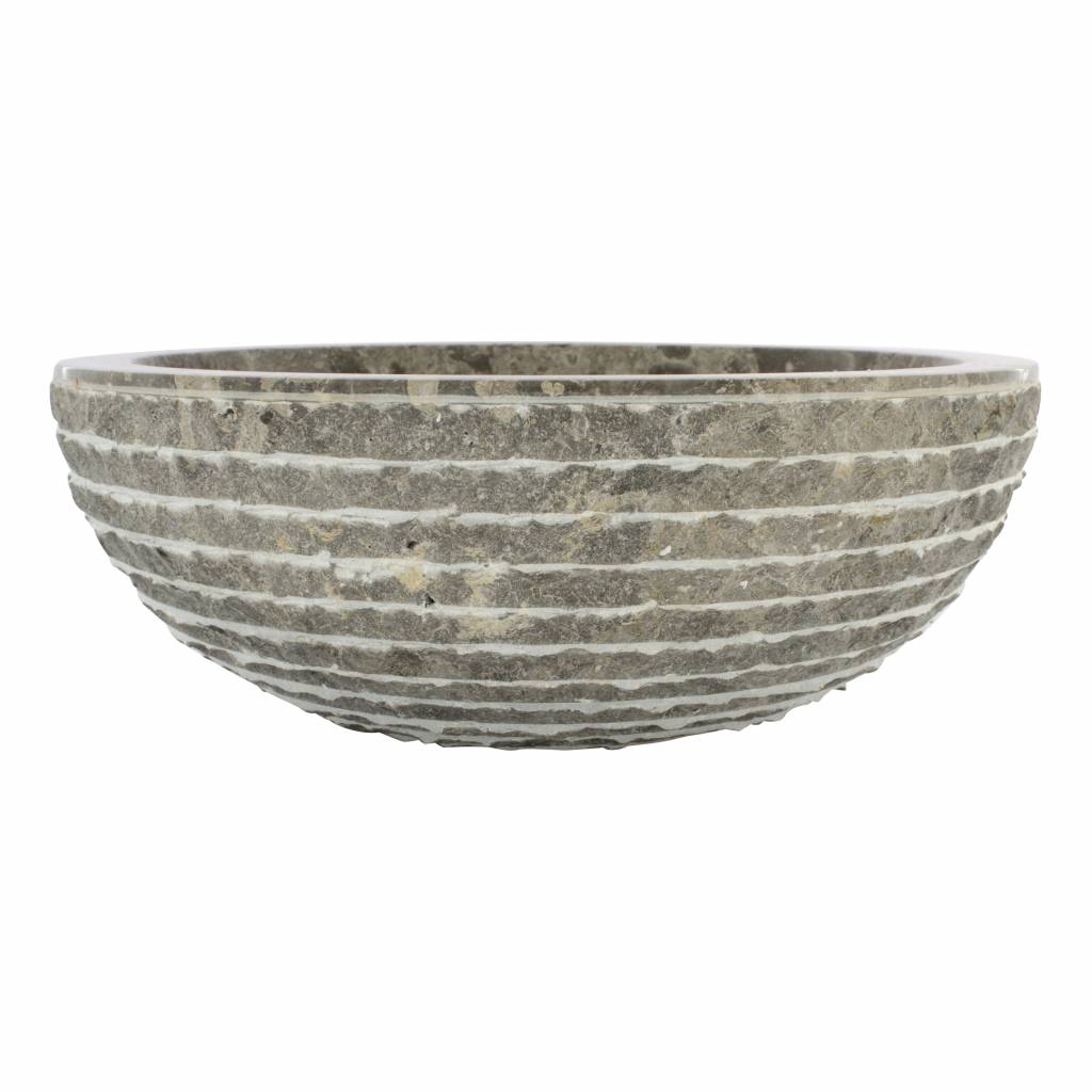 Gray Marble Wash Bowl Marmo O 40 X H 15 Cm Indomarmer