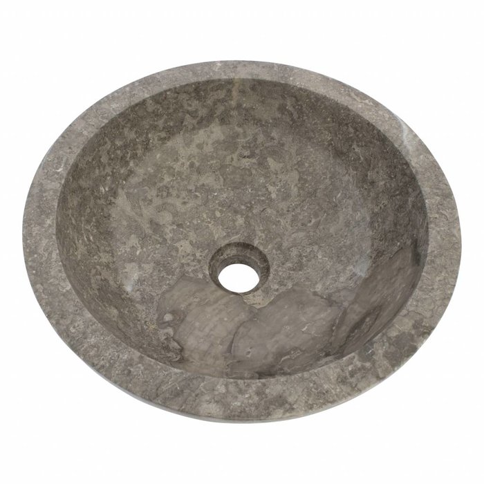 Indomarmer Gray Marble Wash bowl Mangkok Ø 40 x H 15 cm