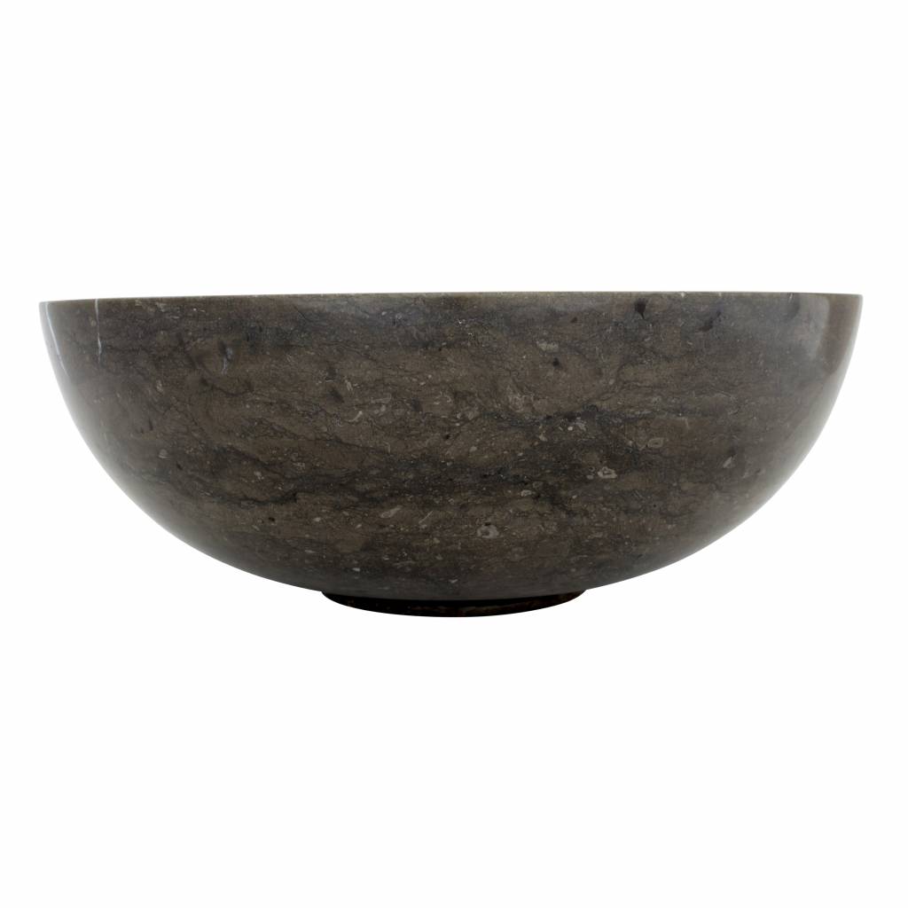 Indomarmer Black Marble Wash bowl Mangkok Ø 40 x H 15 cm