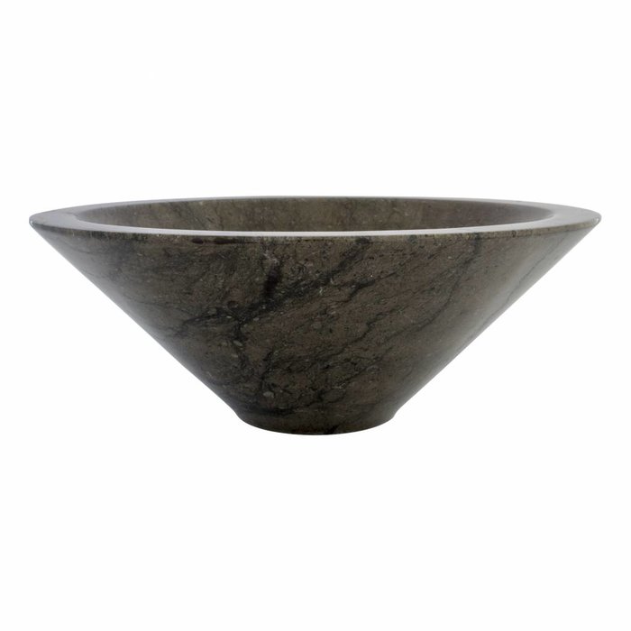 Indomarmer Black Marble Wash bowl MembraneØ 40 x H 15 cm