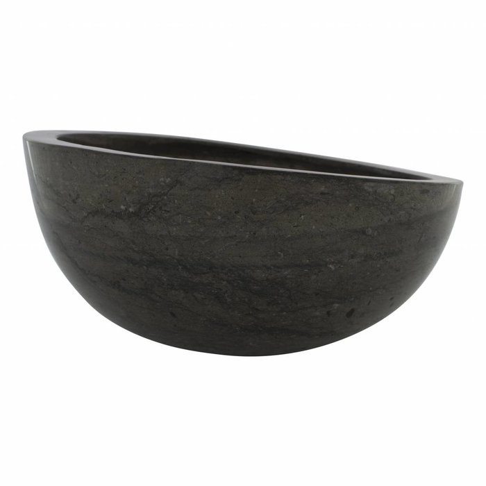 Indomarmer Black Marble Wash bowl Miring Ø 40 x H 19 cm