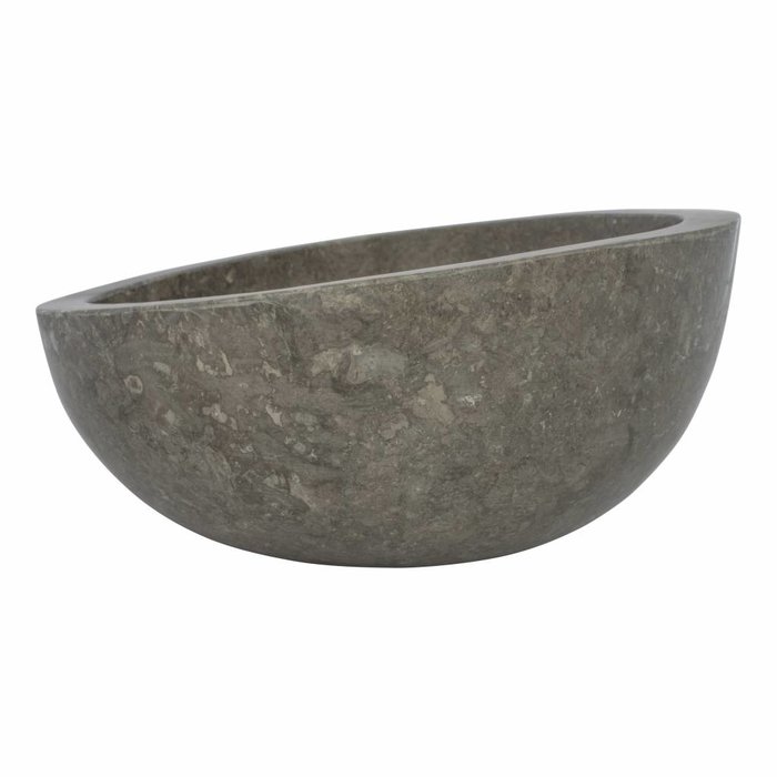 Indomarmer Grauem Marmor Waschbecken Miring Ø 40 x H 19 cm