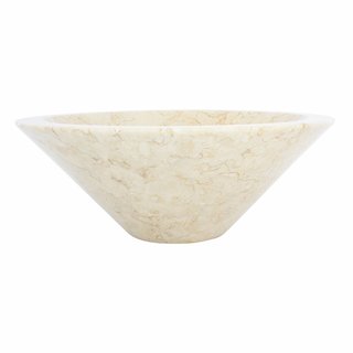 Indomarmer Cream Marble Wash bowl Membrane Ø 40 x H 15 cm