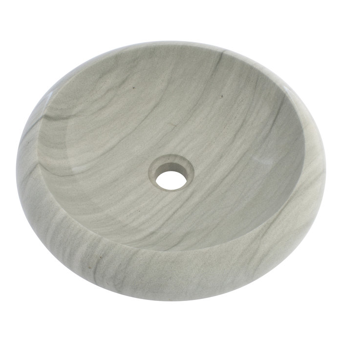 Indomarmer Green Sandstone Wash bowl Donut Ø 40 x H 12 cm
