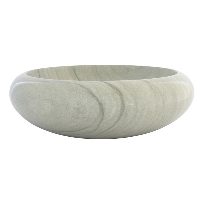 Indomarmer Green Sandstone Wash bowl Donut Ø 40 x H 12 cm