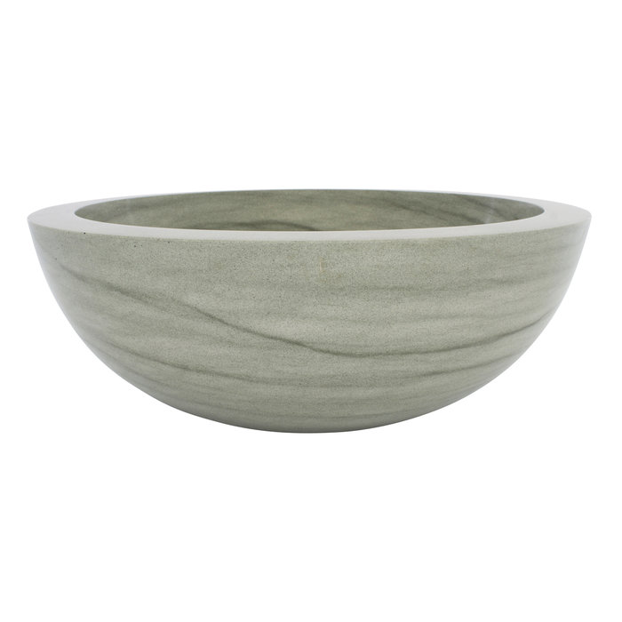 Indomarmer Green Sandstone Wash bowl Ø 40 x H 15 cm