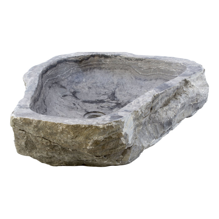Indomarmer Waskom van Zwart Onyx 60x50x15cm