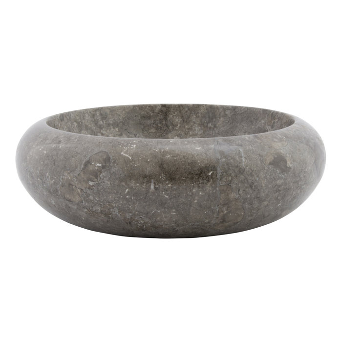 Indomarmer Grauem Marmor WC-Becken Donat Ø 30 x H 10 cm